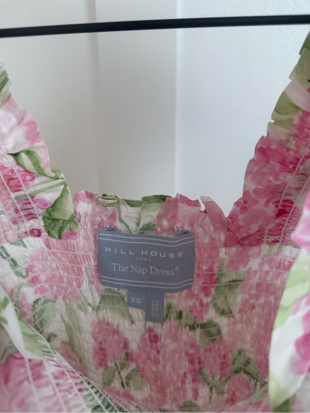 Hill House Ellie Nap Dress Pink Hydrangea Nantucket Exclusive - Picture 3 of 3